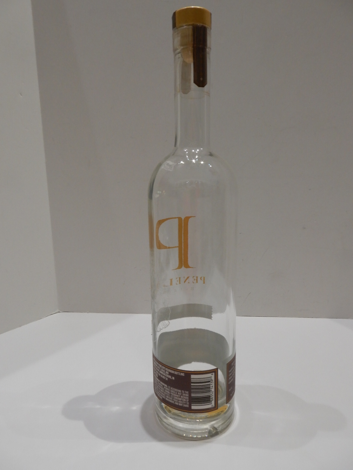 PENELOPE Toasted Straight Bourbon Whiskey 750ml EMPTY & Unrinsed Bottle