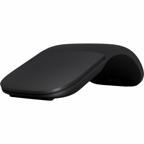 Microsoft Arc Mouse (Black) - BlueTrack - Wireless - 32.81 ft - Bluetooth - 2.40