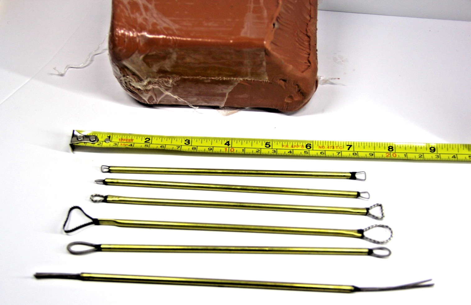 Ultimate Clay sculpting tool set - Rake , smoothing , twisted , wrinkle
