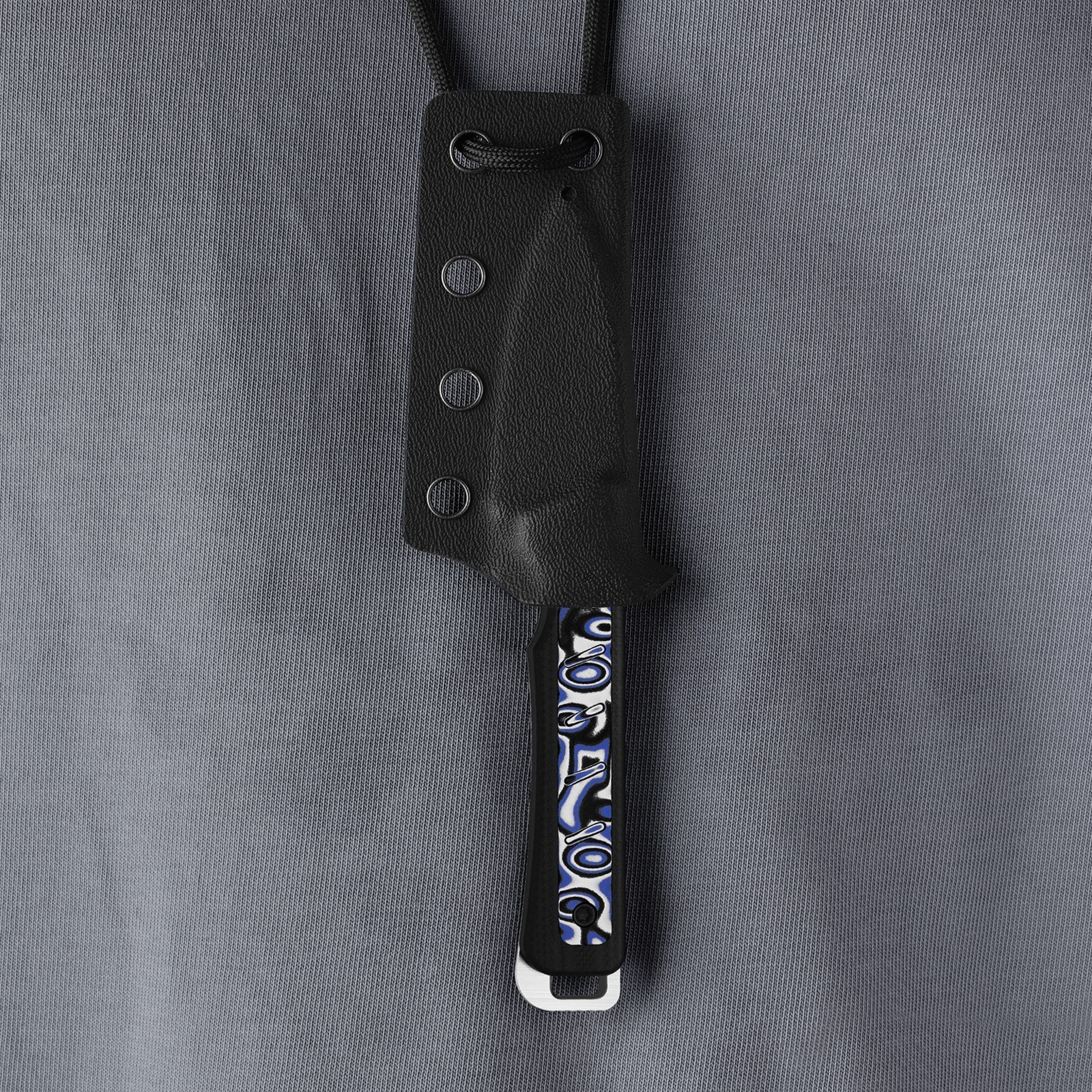Kizer Whiskey Jack Fixed Knife AEB-L Blade G10 & Micarta Handle + Sheath 1108A6