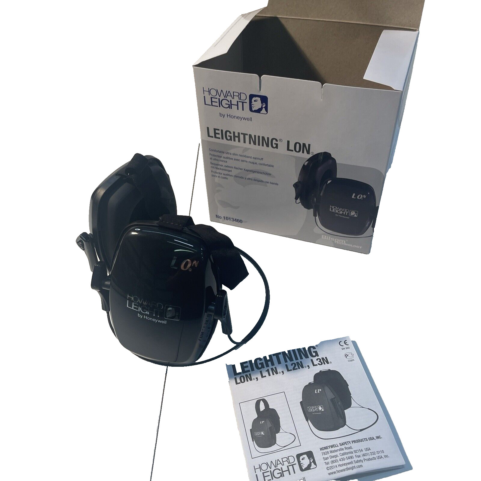 Light Weight, Low Profile Shooting Range Hearing Protection, By Honeywell.