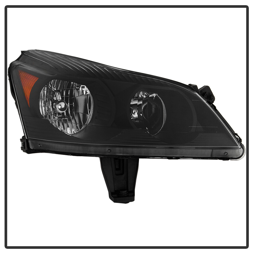 2009-2012 Chevy Traverse LS/LT Black Headlights Headlamps Replacement Left+Right