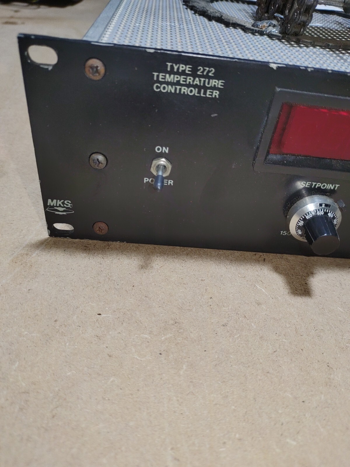 MKS Type 272 Temperature Controller =Used= Tested = Working =