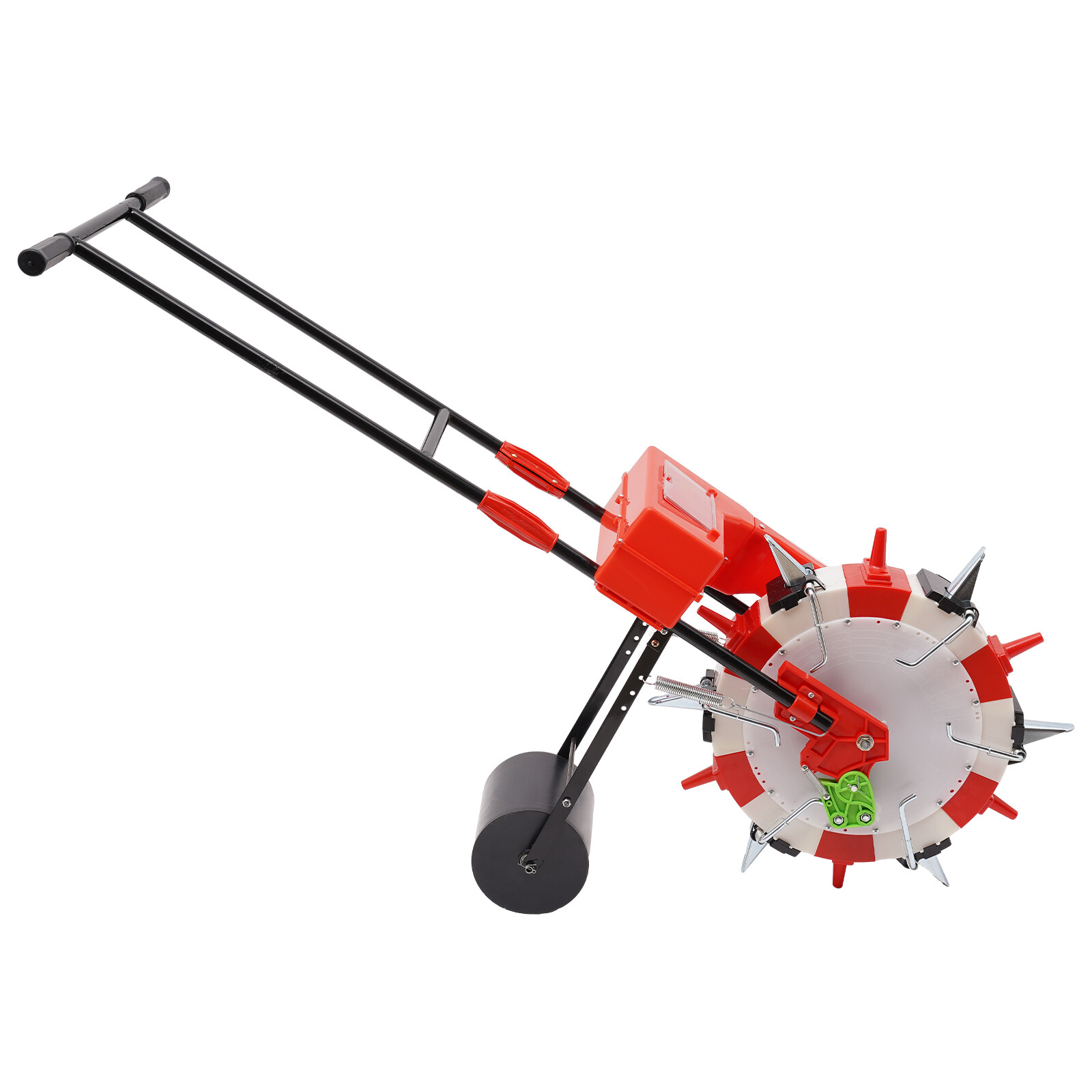Precision Manual Seeder Garden Seed Planter Spreader Hand-Push Roller Seeder~