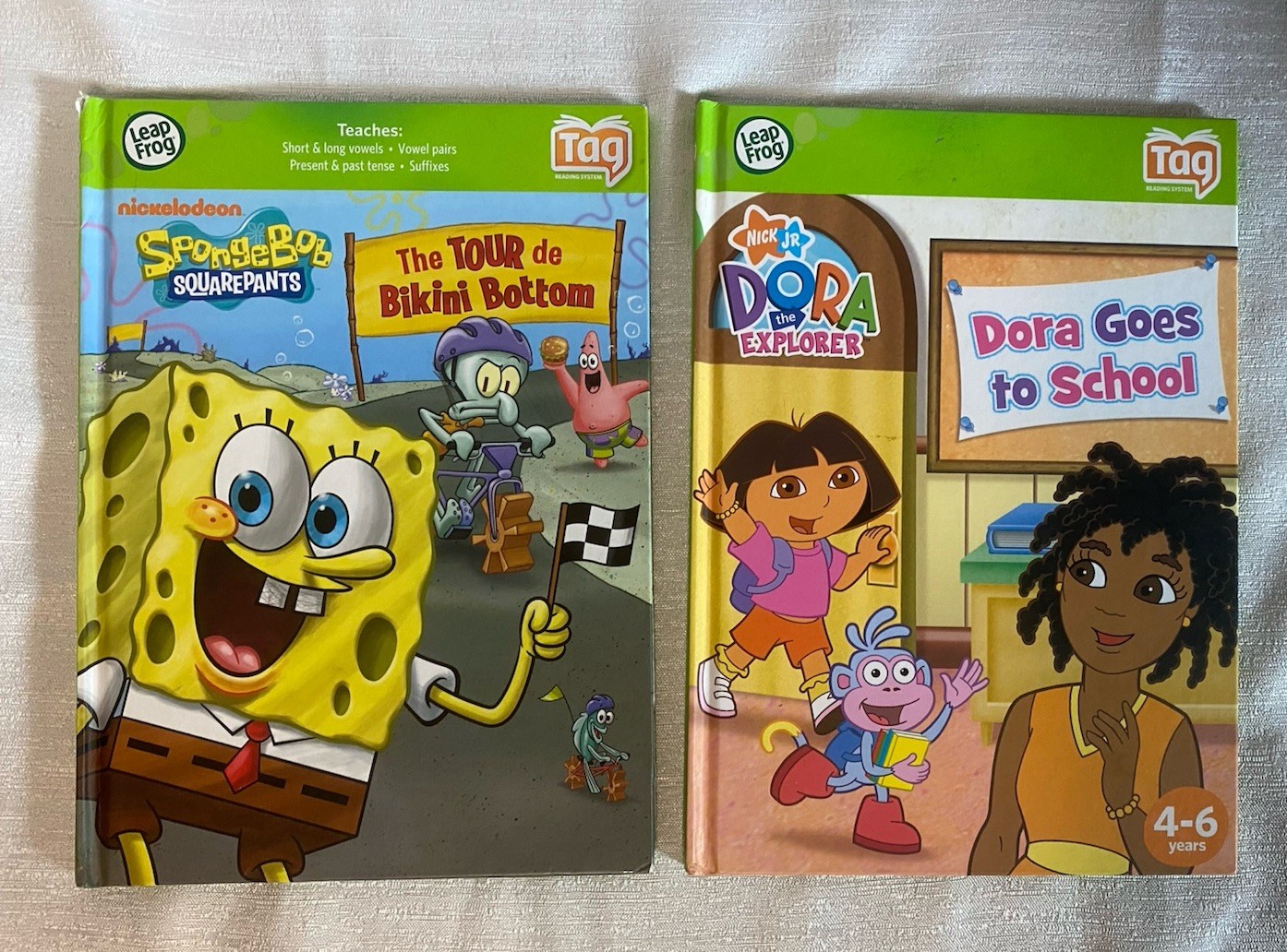 9 LeapFrog Tag Reader Books Disney Pixar Ages 4-8