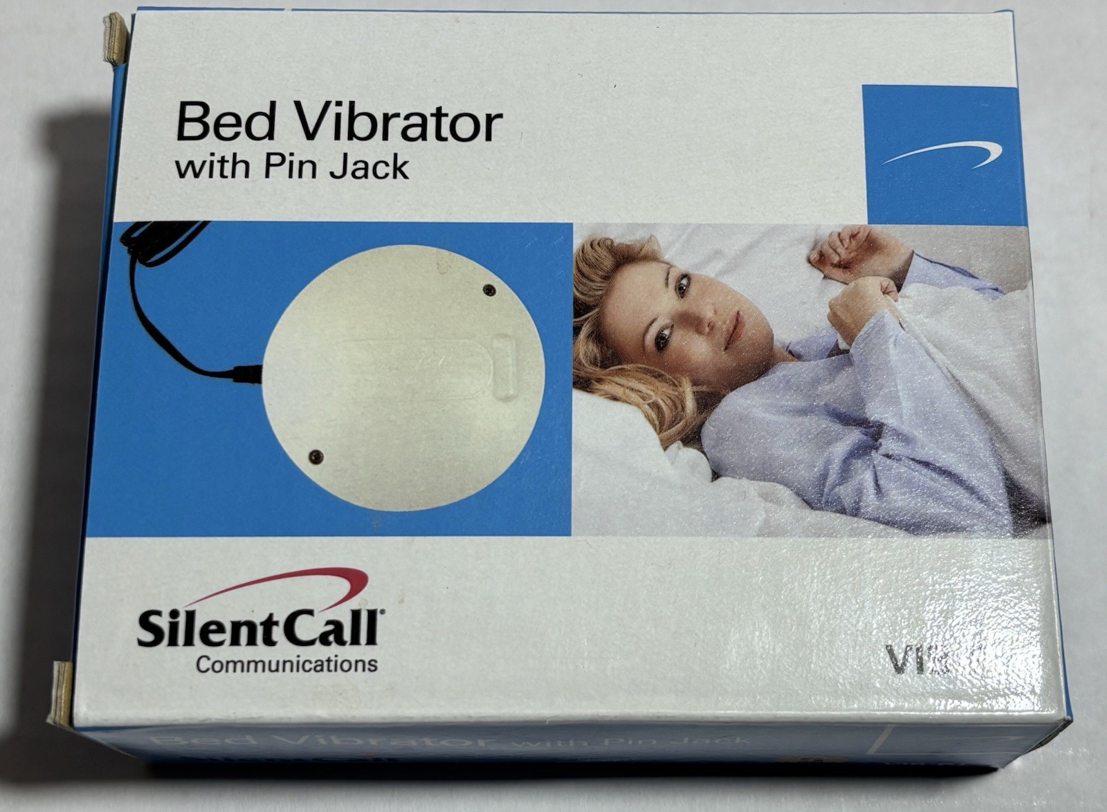 SilentCall Signature Series BED VIBRATOR with Pin Jack VIB-PJ NEW OPEN BOX