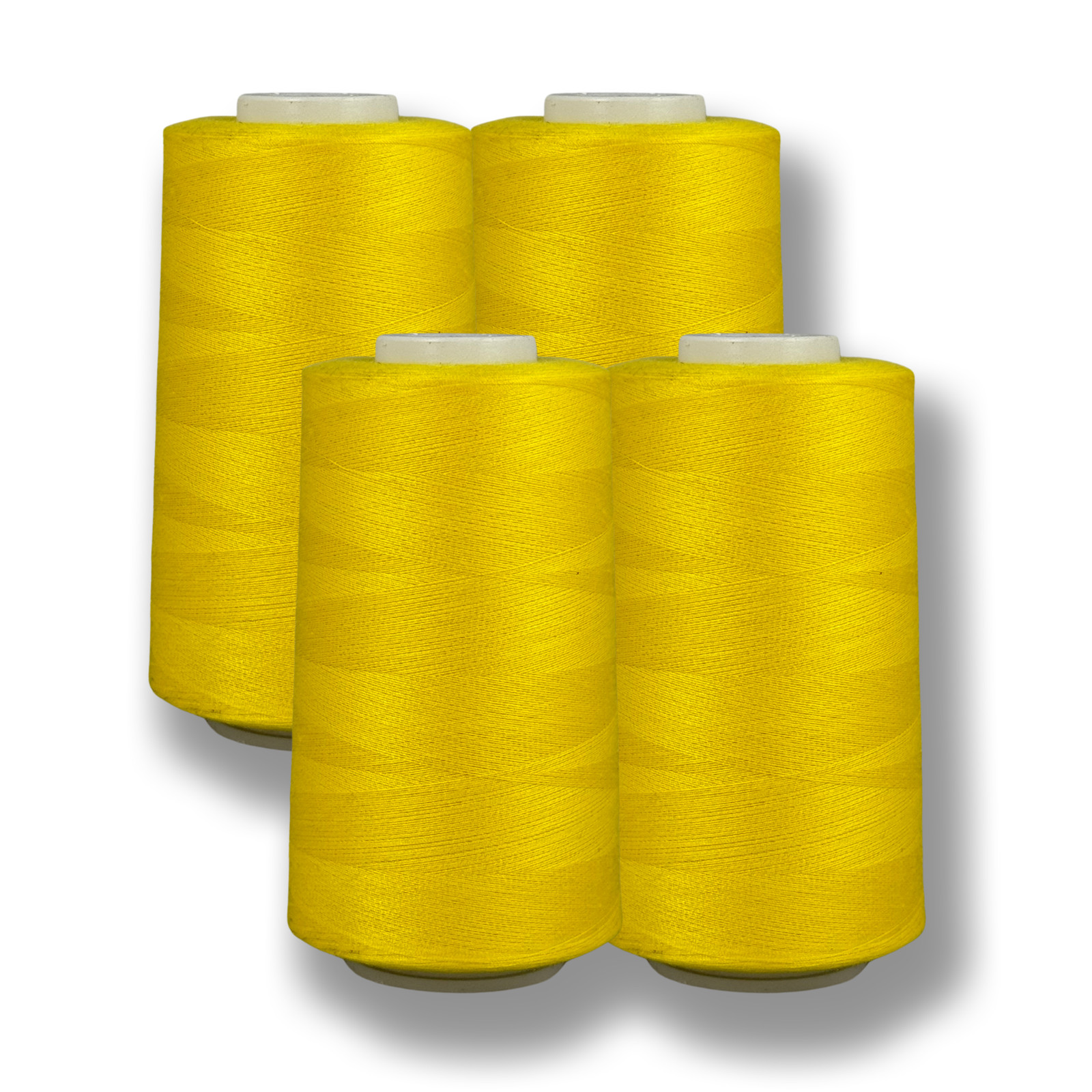 4 Pack of 5000 Yard Spools, Sewing Thread, All Purpose, 100% Polyester