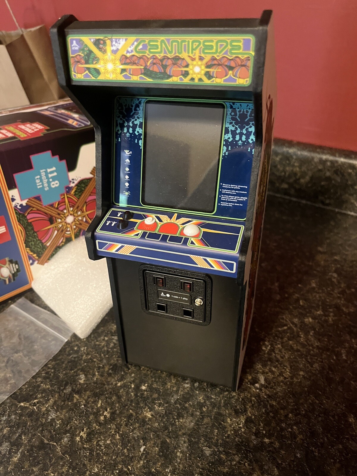 Wave Toys Replicade Atari Centipede 1/6 Scale Arcade Game
