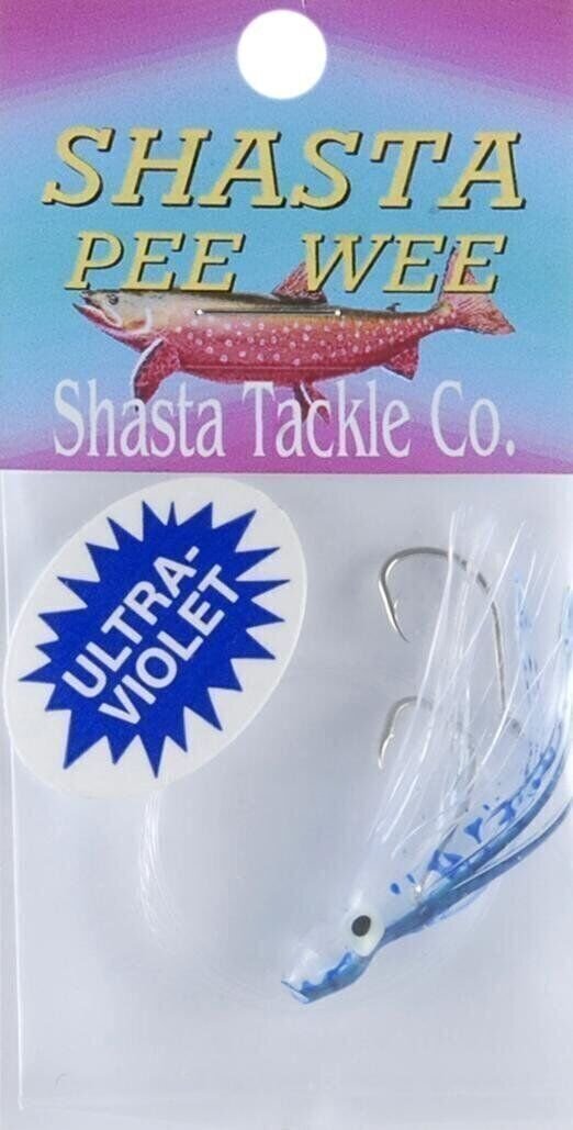 Shasta Tackle Pee Wee Uv 1.5 Fishing Equipment, Blue