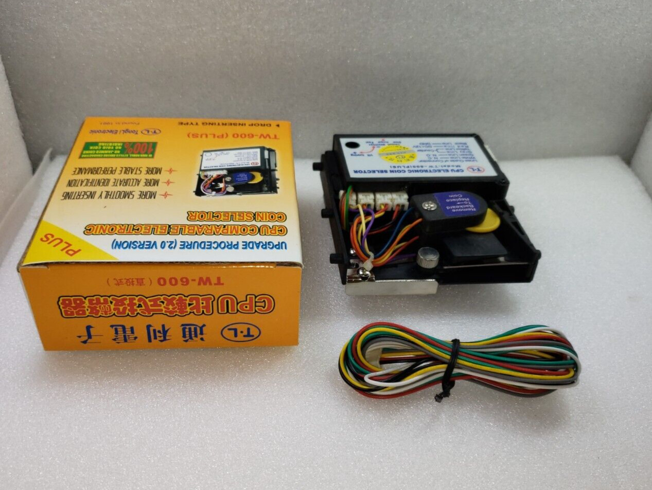 Coin Selector TW-600 (CPU comparable) for Arcade Machine Video Game Arcade Parts