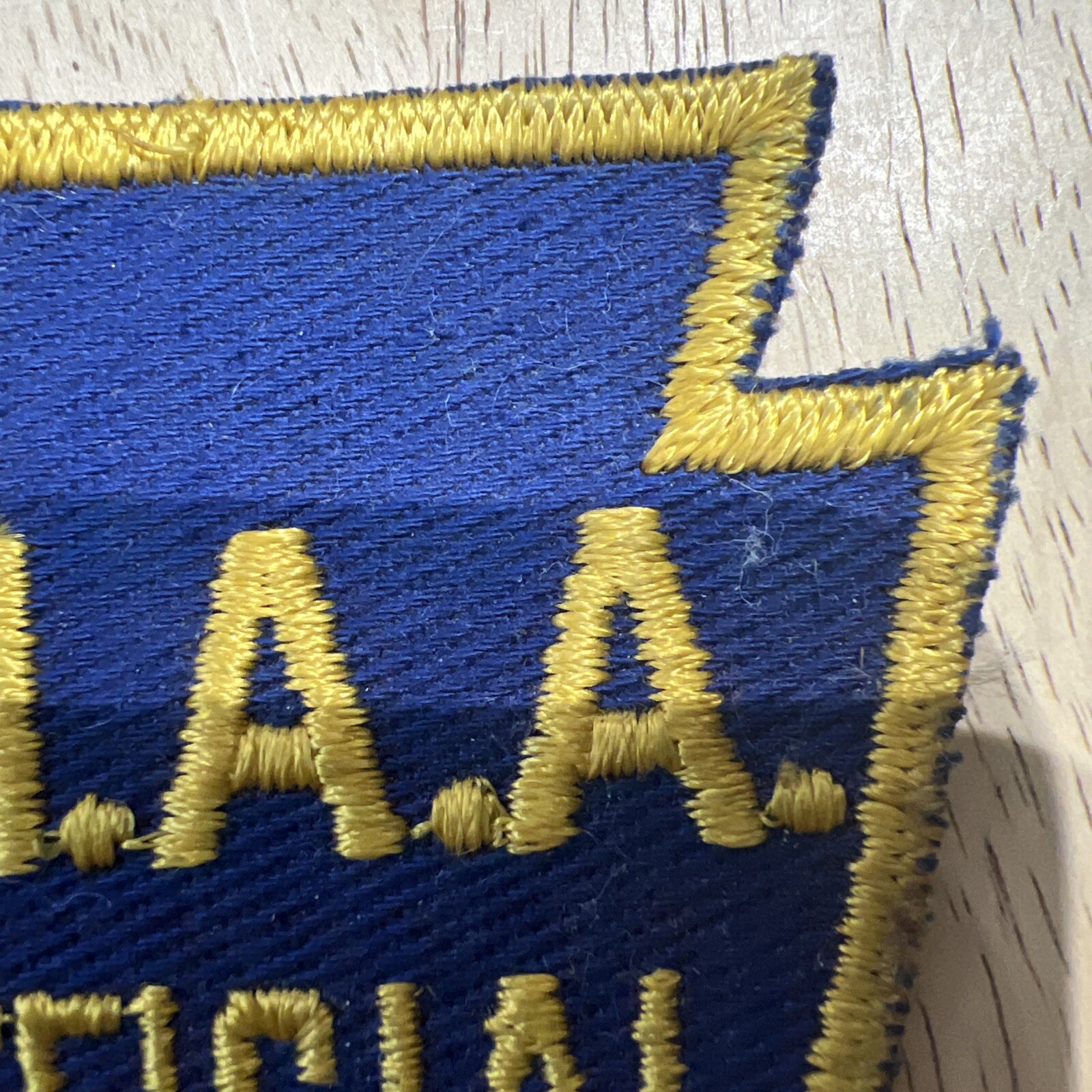 Vintage P. I. A. A. Official Patch PA Inter scholastic Athletic Association