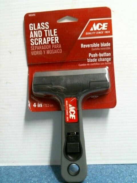 Ace 1053255, 4" Glass and Tile Scraper, FREE SHIPPING