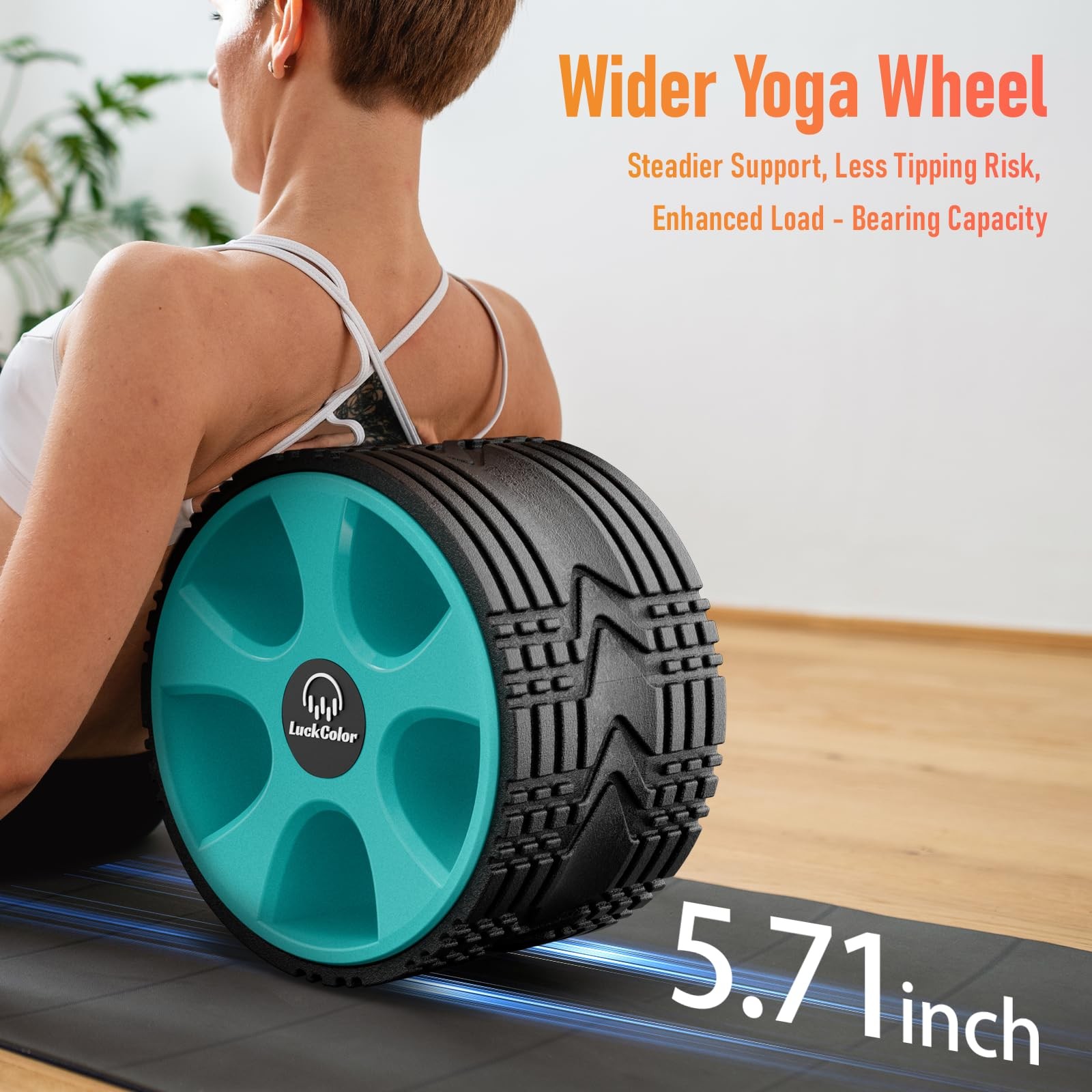 Back Roller, Back Wheel Targeted Back Pain Relief, Yoga Wheel Muscle Massage,...