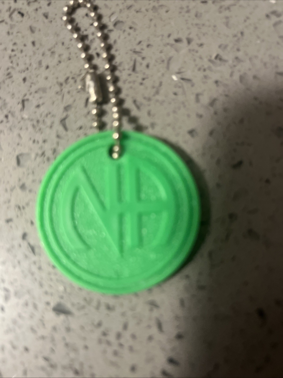 Narcotics Anonymous Chip Key Tag Anniversary Plastic Recovery Clean Time NA