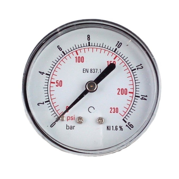 Heavy Duty Air Gauge Fits Hitachi 885-446 885446 EC2510E EC510 (1 Year Warranty)
