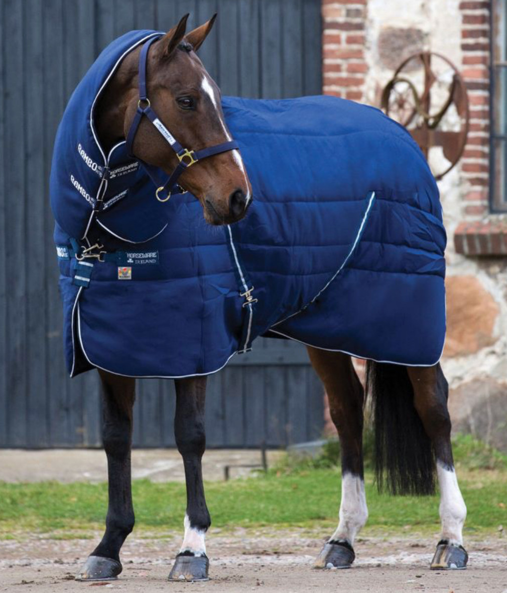 horseware ireland Rambo stable plus with vari-layer 450g size 81