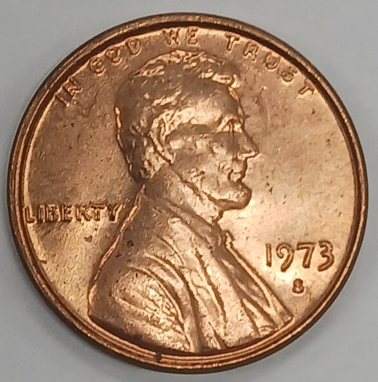 1973-S Lincoln Cent BU Red Uncirculated