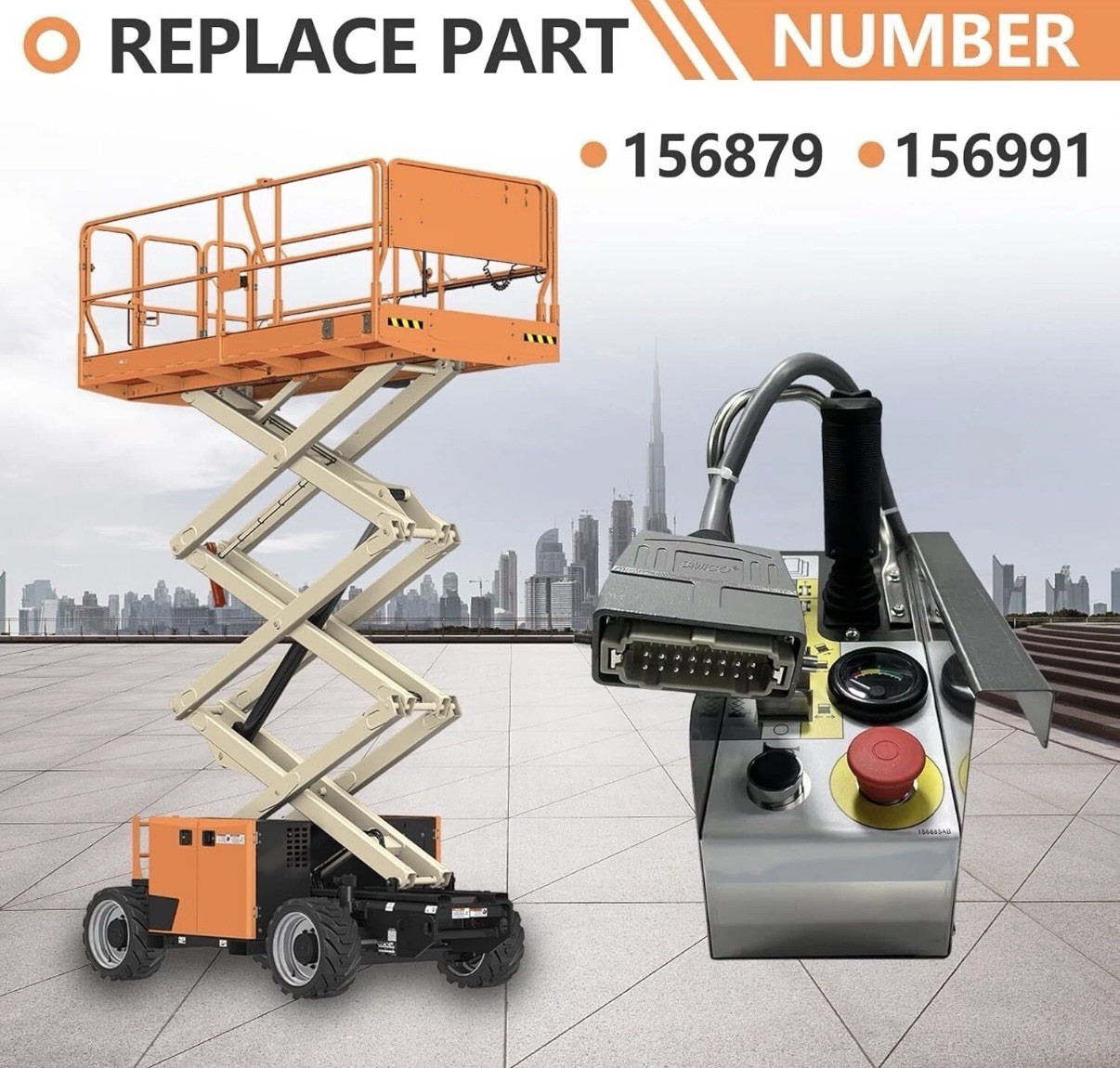 156879 156991 Platform Control Box for Skyjack Lift SJIII3219 3220 3226 4626 US