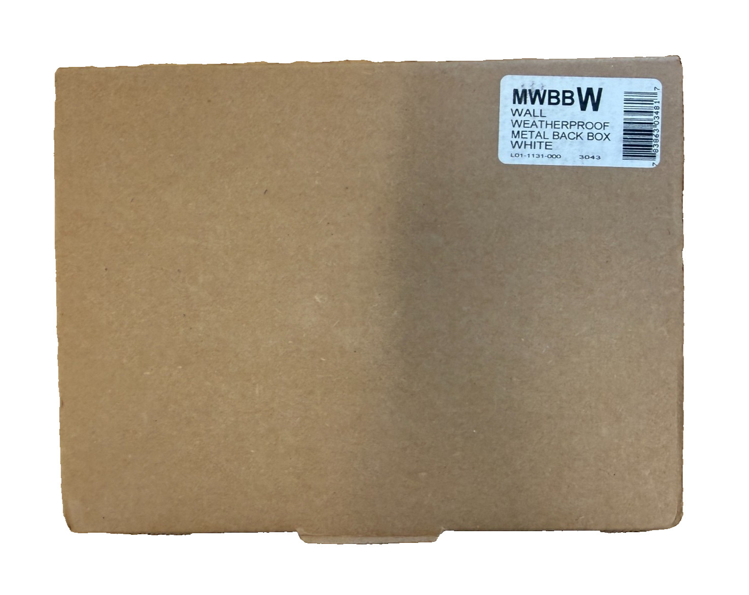 System Sensor MWBBW - White, Wall, Metal Weatherproof Back Box