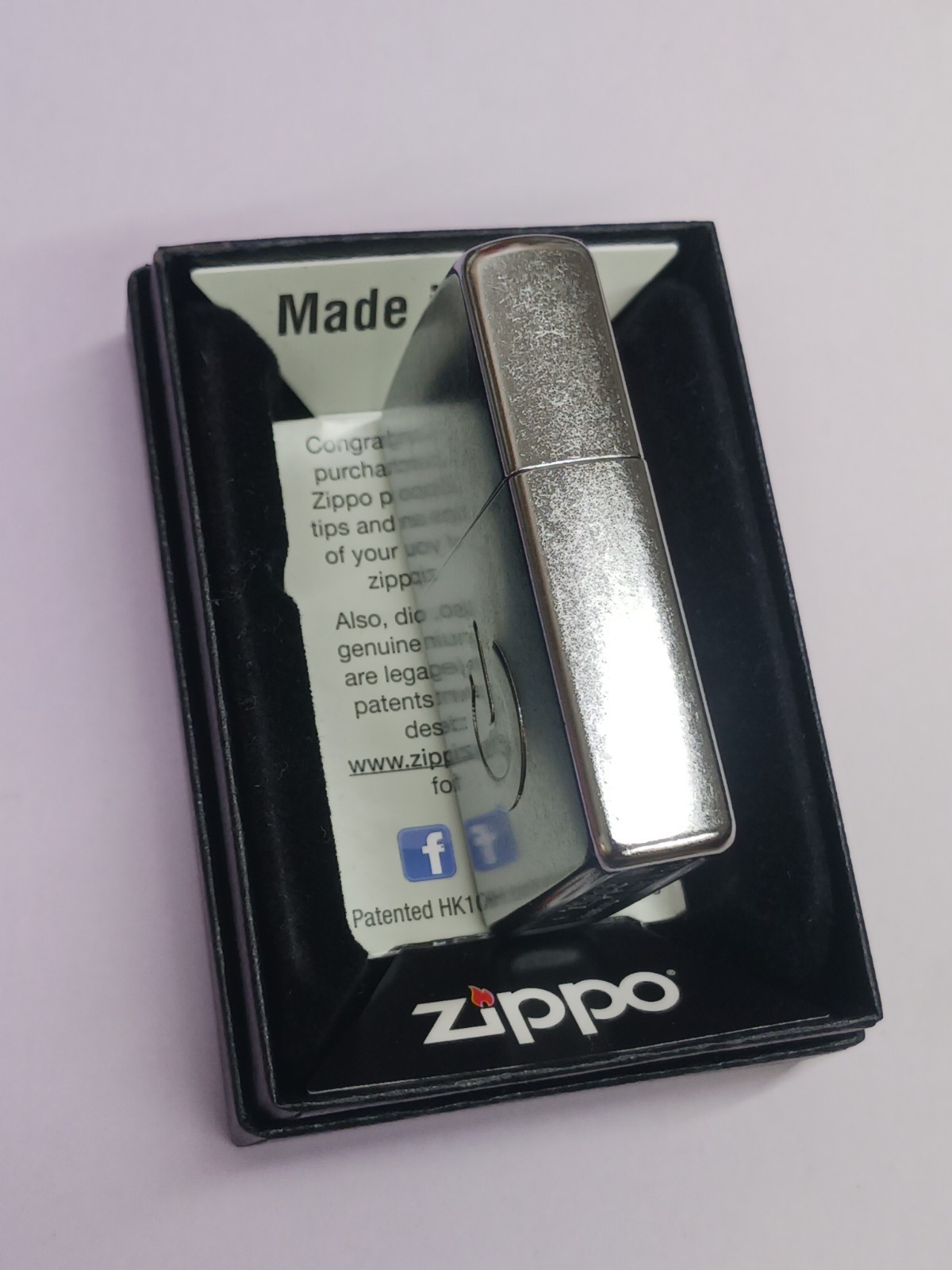 Zippo Street Chrome Power Button 28329