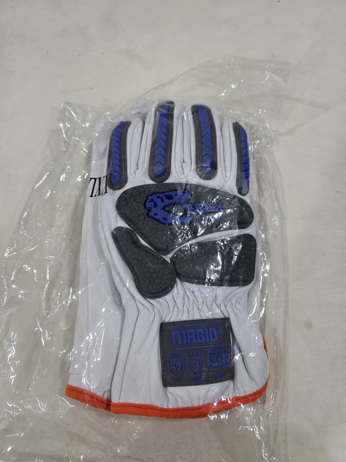 New Magid T-Rex TRX889 Goatskin Lined Driver Style Glove Cut Level A9 XXL