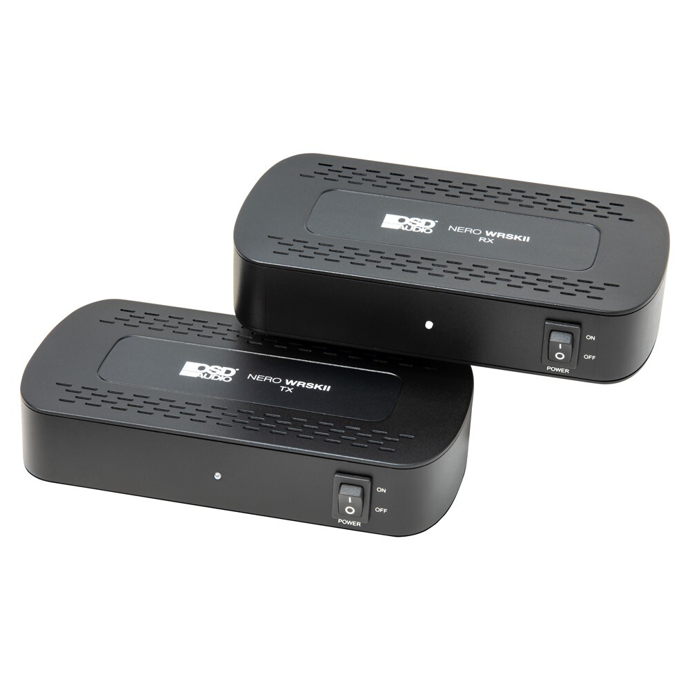 OSD 2.1 Wireless Amplifier Kit, 50W x 2 Speaker + Subwoofer Output, Nero-WRSKII