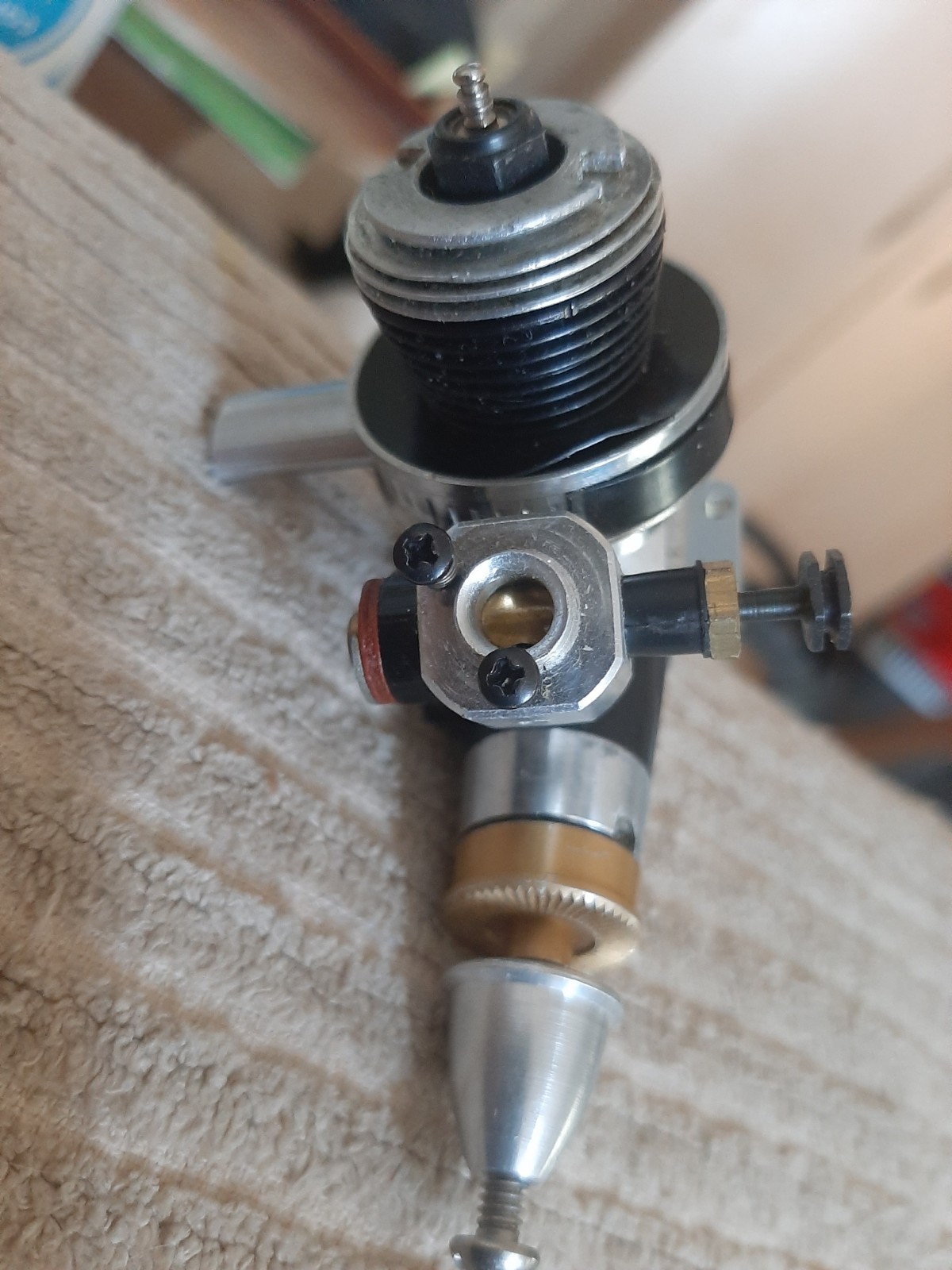 COX .09 TEE DEE FULL CARB RC ENGINE