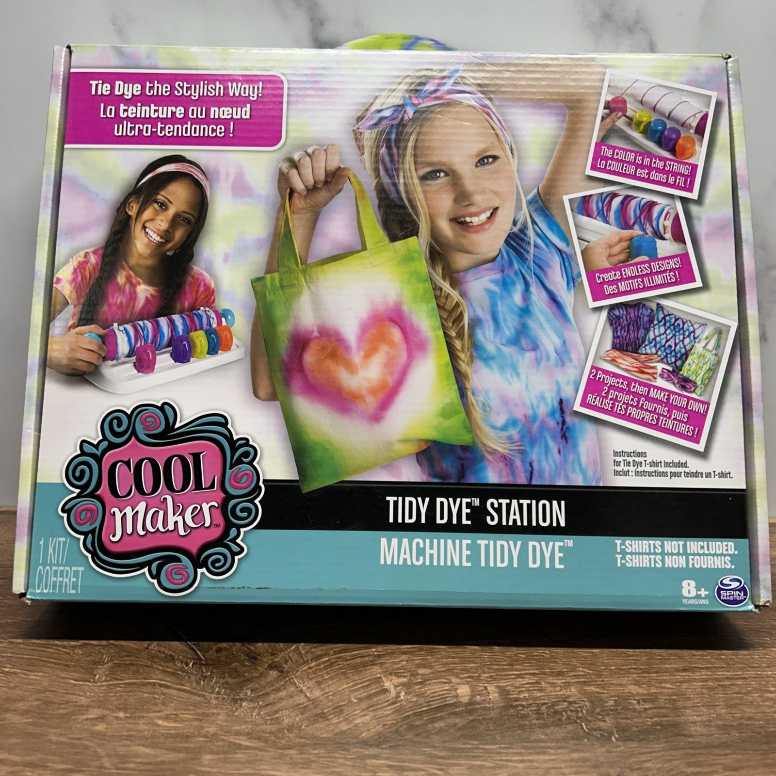 NEW Cool Maker Tidy Dye Station Kids Tie Dye Craft Kit Ages 8+