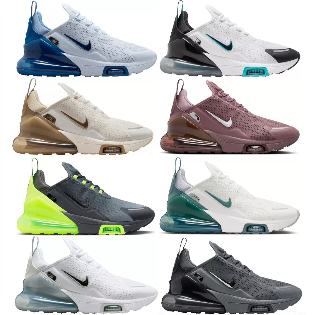 NIKE AIR MAX 270 PREMIUM Streetwear Lifestyle Trainers Sneakers Mens Size 8-14