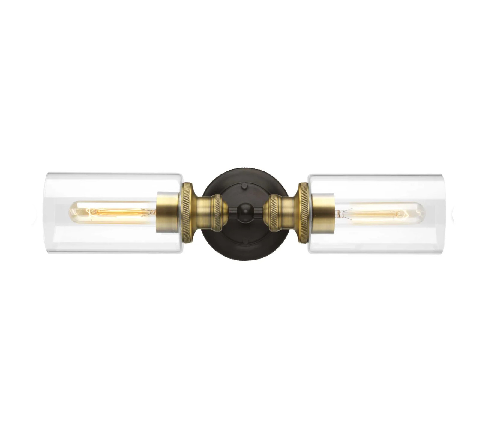 Progress Lighting P2809-20 Archives 19" Wide 2 Light Bath Bar / Cylinder Shades