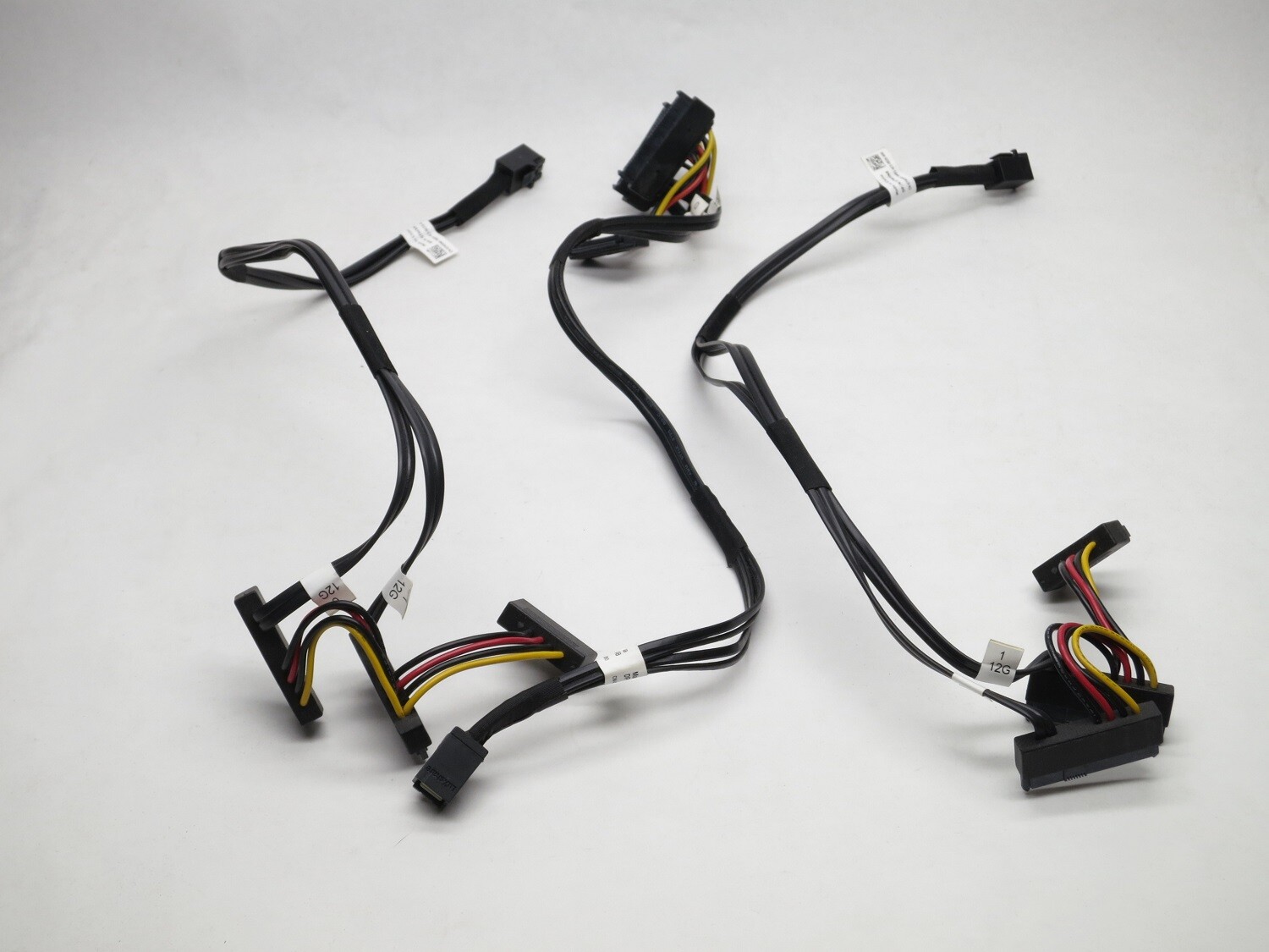 LOT OF 3 - 7W5N8 DELL T5810 T7810  SFF8643 TO SATA  7P X2 MINI SAS CABLE