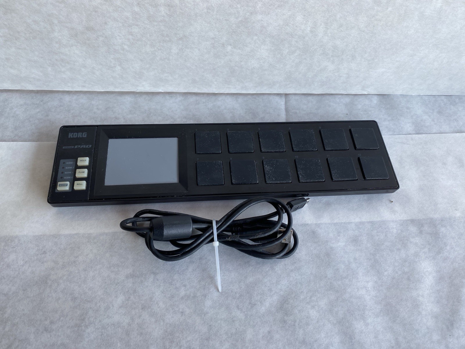 Korg NANOPAD USB Drum Pad Controller W Cord Tested And Clean