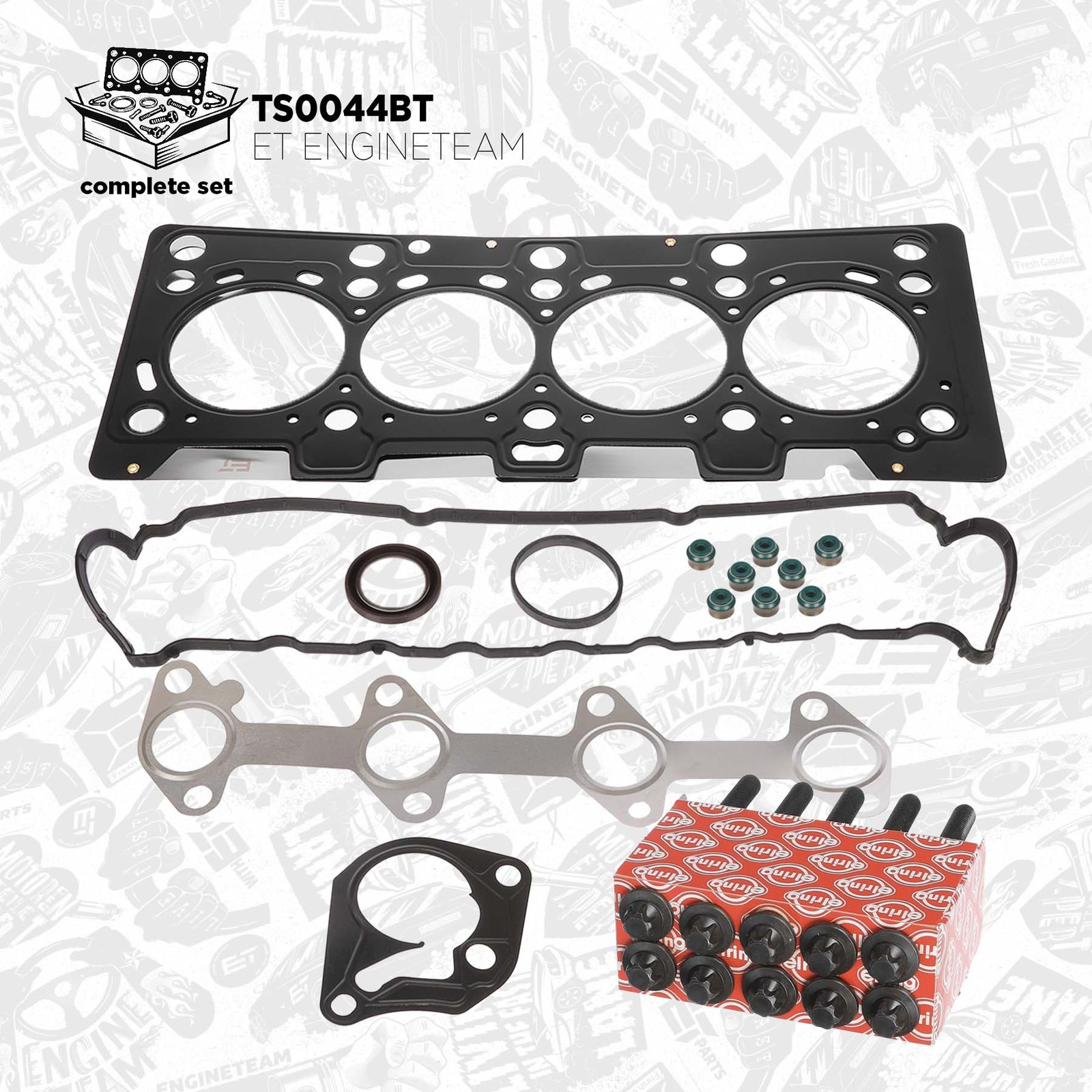 Gasket Kit cylinder head for RENAULT NISSAN 1,5 7701473371 8200071111 7701478860