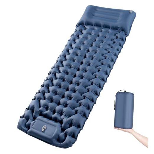 Camping Sleeping Pad, Ultra Lightweight & Compact Camping Mattress for Indoor