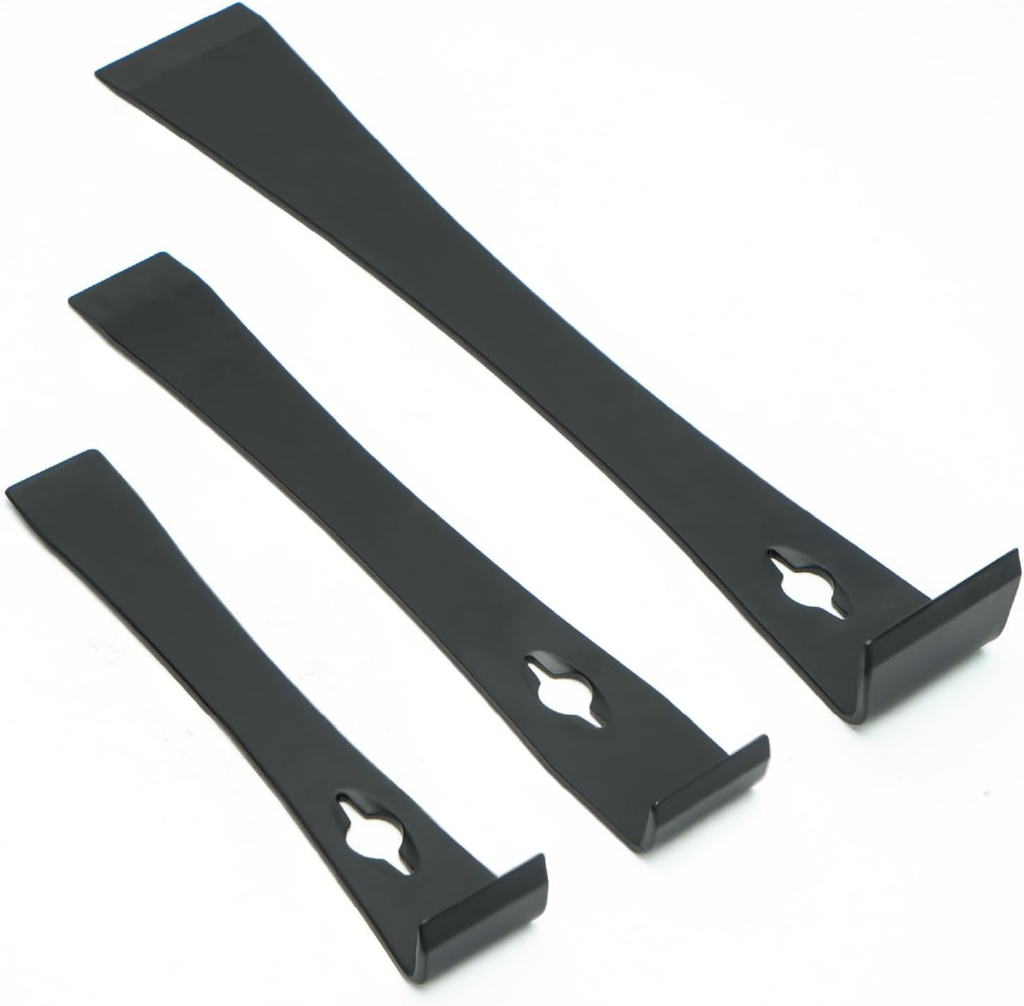 Bates- Flat Pry Bar Scraper, 3 Pack, 5-1/2", 7-1/4" and 9-1/2", Black, Trim