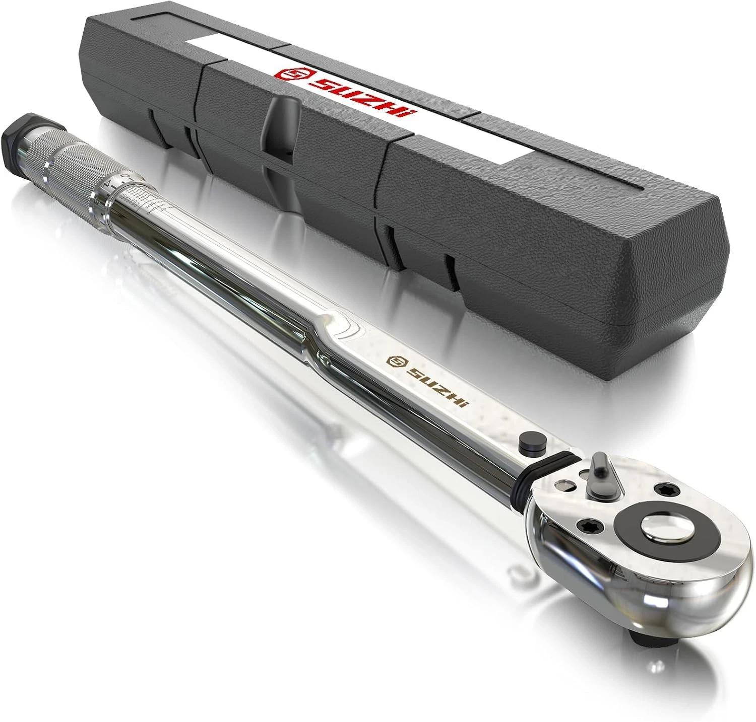 3/8 inch Drive Click Torque Wrench 10-80 ft.lbs/13.6-108.5 N.m High Accuracy ...