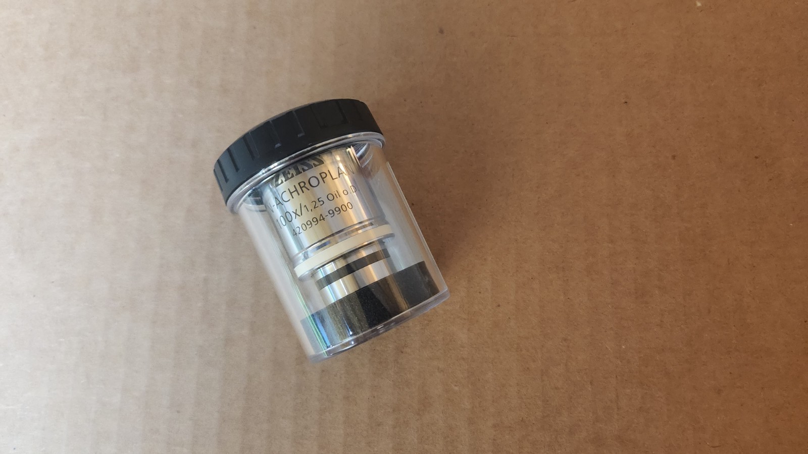 NEW Zeiss 420994-9900 Objective N-Achroplan 100x/1.25 Oil CG=0 M27