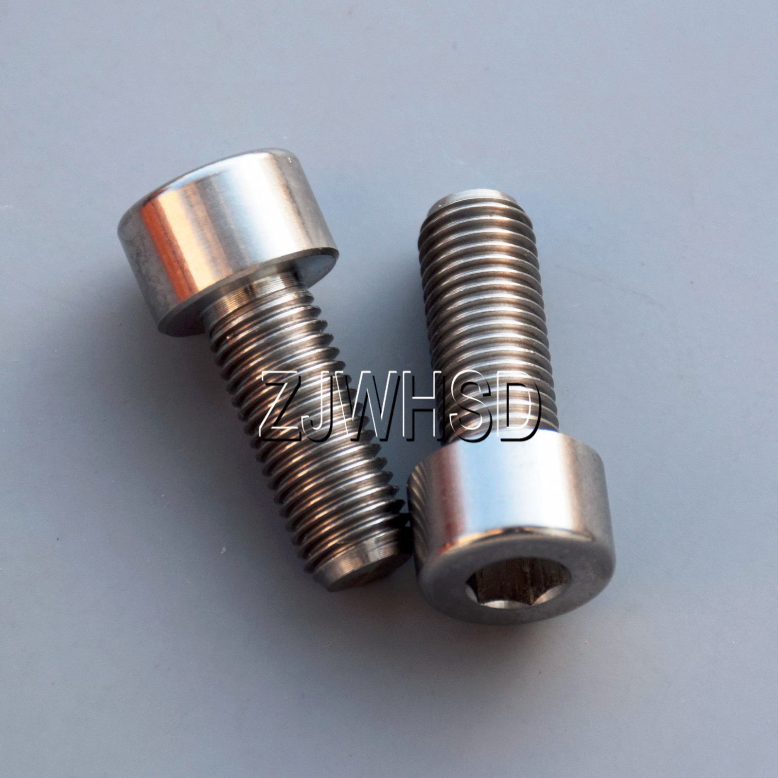 2pcs M8 x1x 20 Ti Titanium Screw Bolt Allen hex Socket Cap head /Aerospace Grade