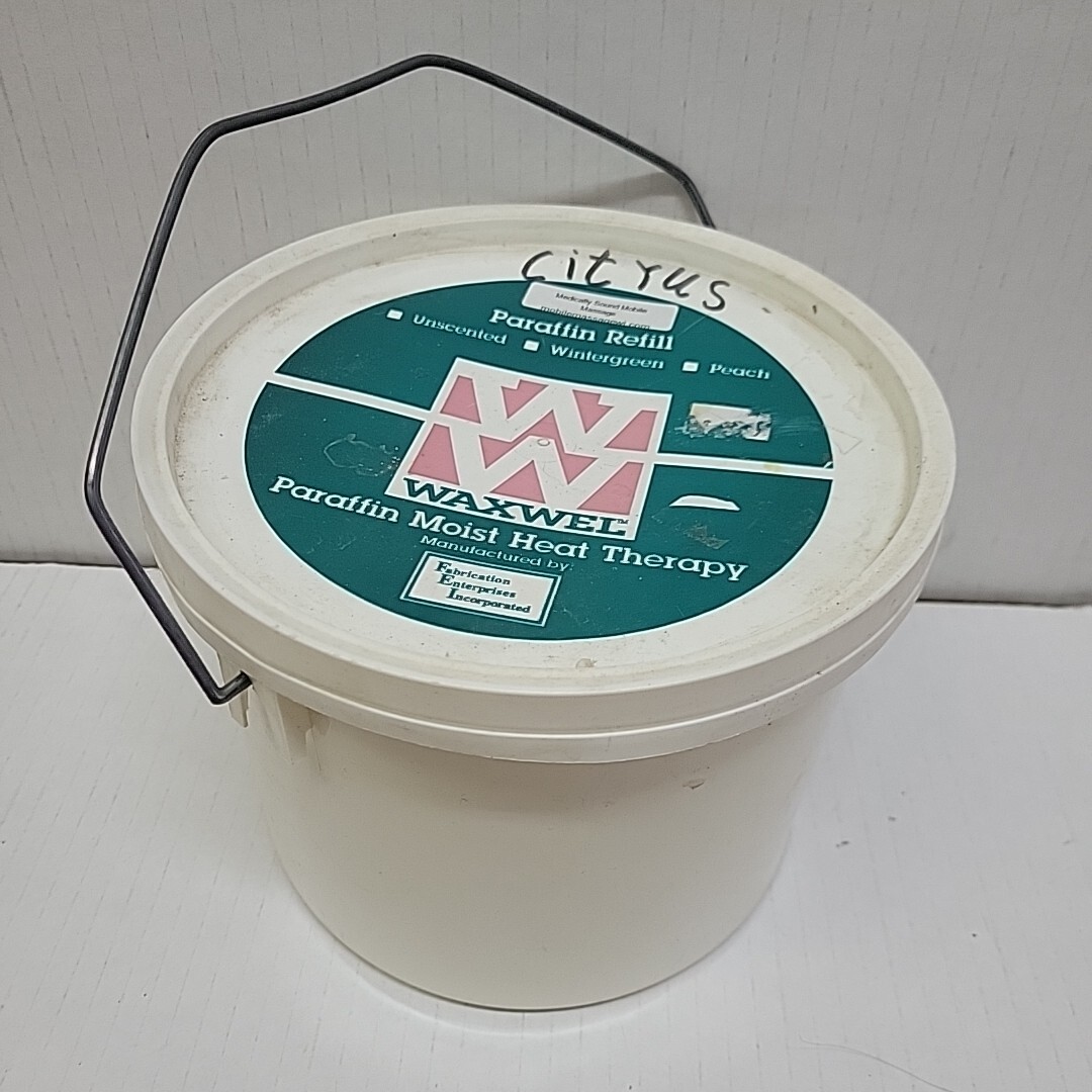 Paraffin Wax 3 lbs Refill Citrus Massage Spa Therapy Bucket