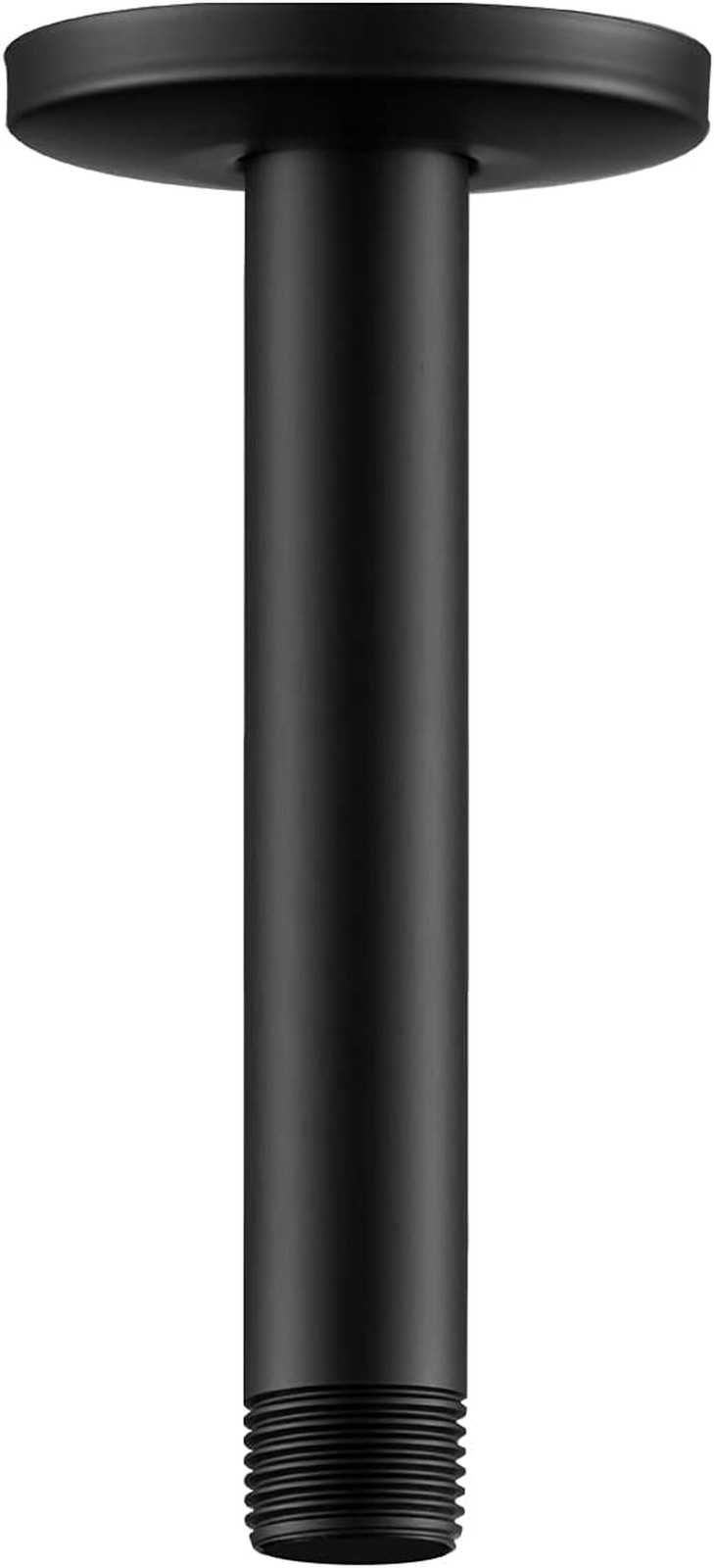 Shower Arm with Flange 6 Inches Ceiling Mount Replacement Rain Shower Head