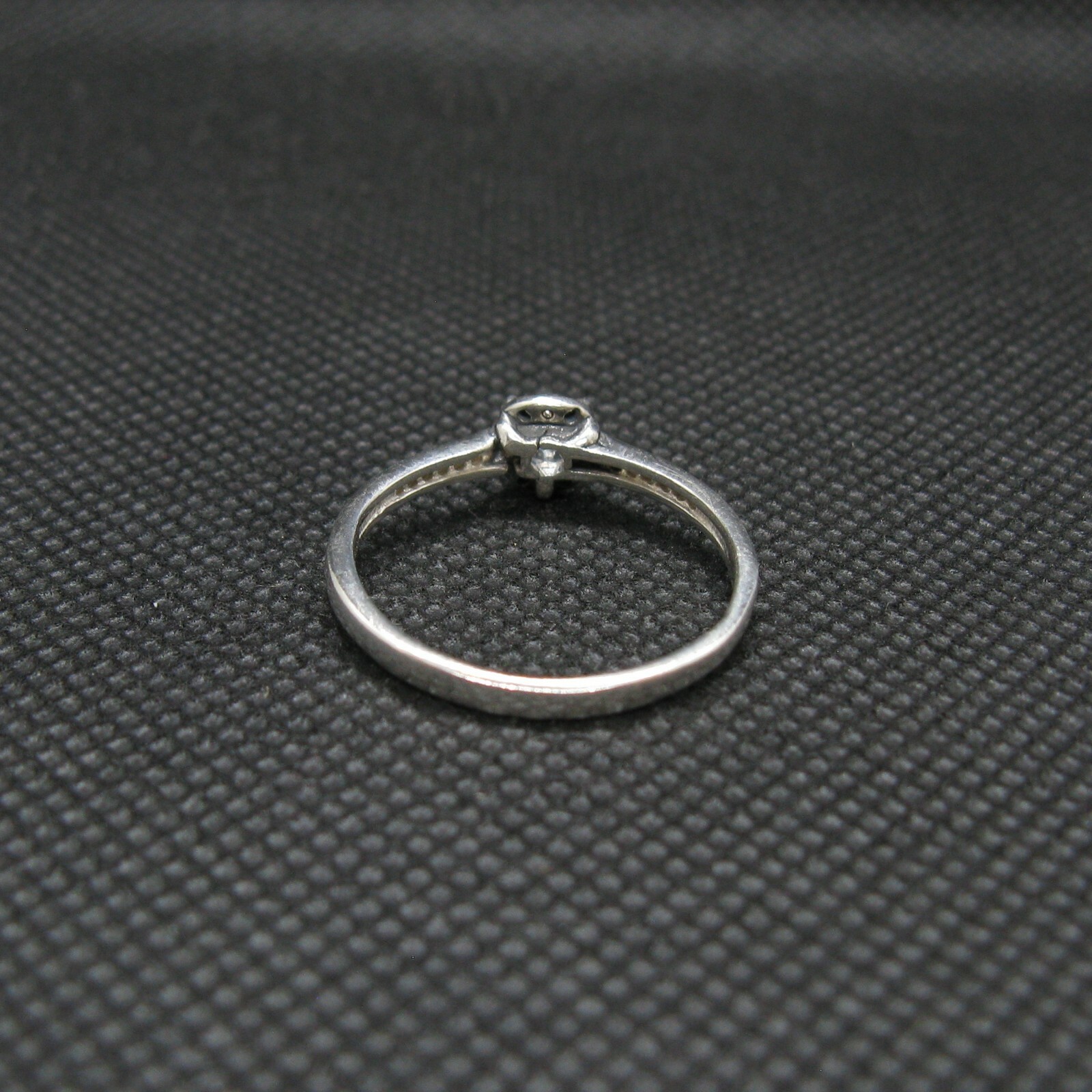Genuine Sterling Silver Solitaire Ring Solid Hallmarked 925 4.5mm Cubic Zirconia