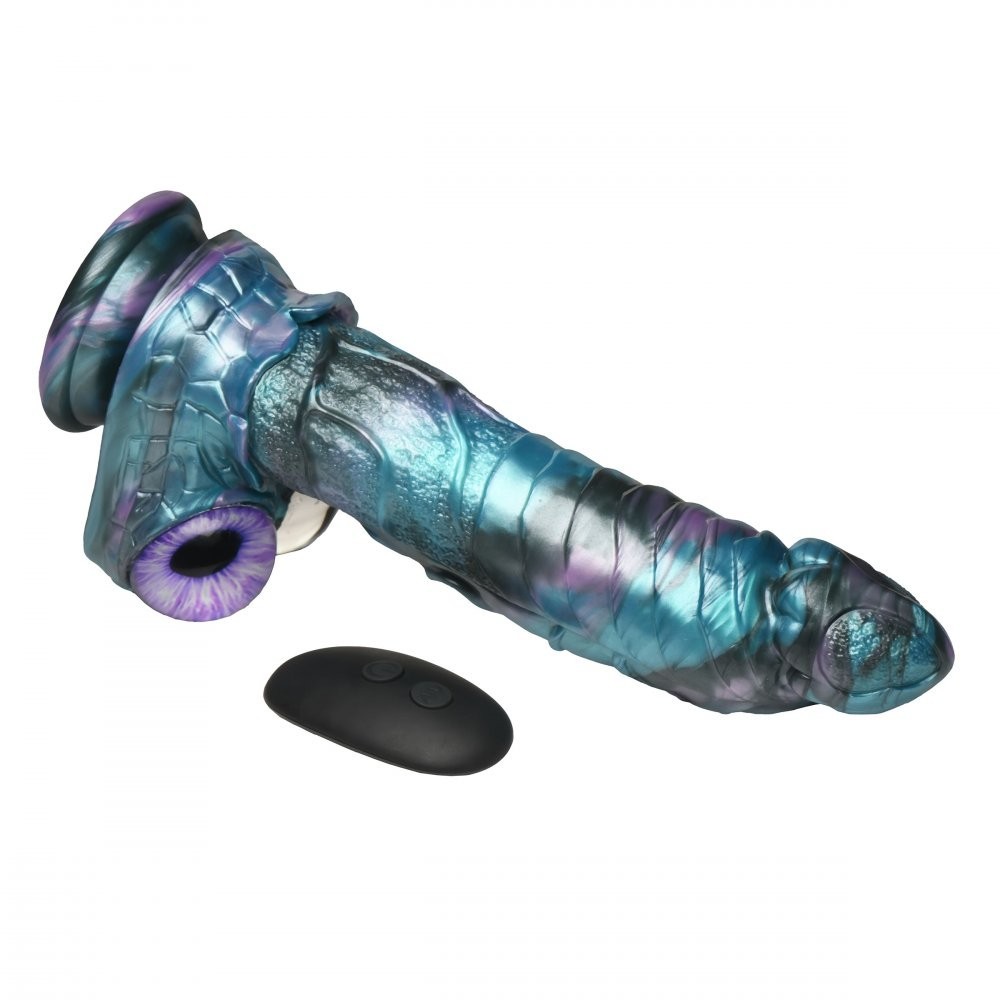 Astro-Thrust Thrusting Vibrating Silicone Dildo Creature Cocks Alien Cock Remote