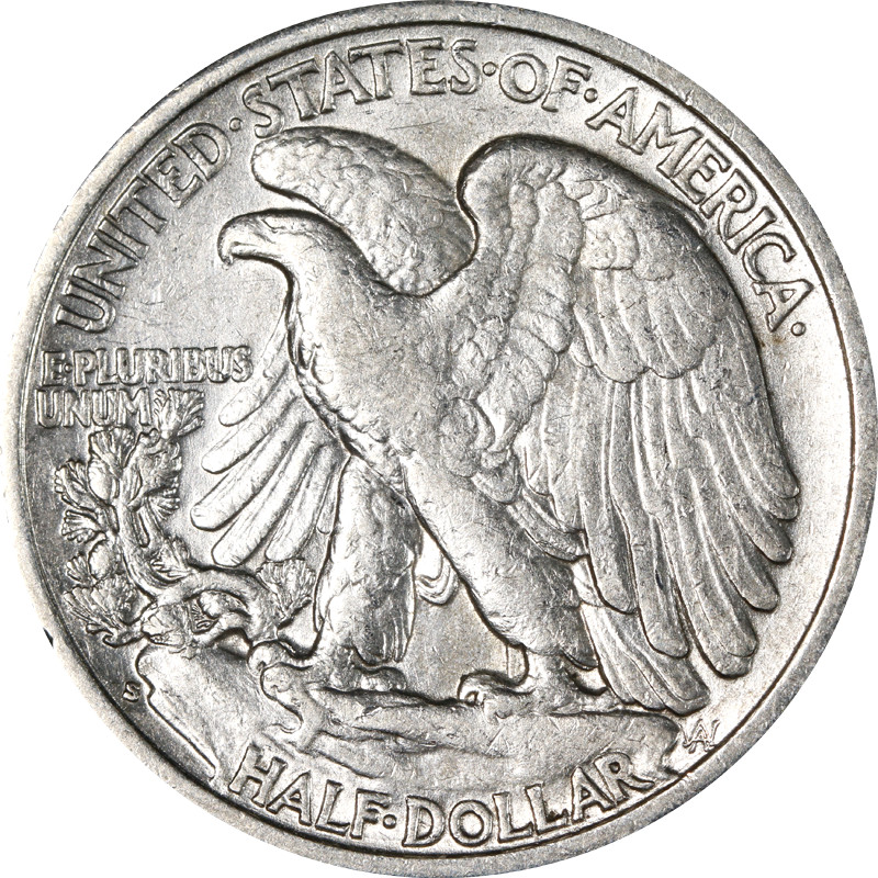 1939-S Walking Liberty Half