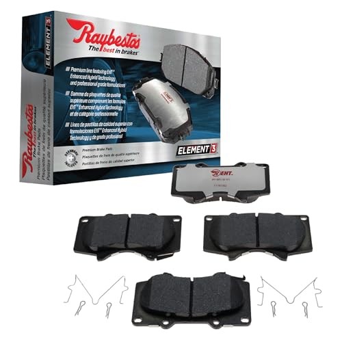 Element3 EHT RAutomotive Replacement Front Brake Pad for Selected 2013-2023