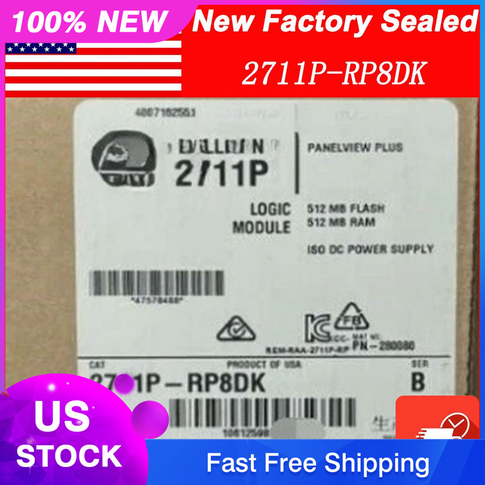 2711P-RP8DK NEW IN BOX Allen-bradley Genuine Touch Screen FREE SHIP 2711P RP8DK