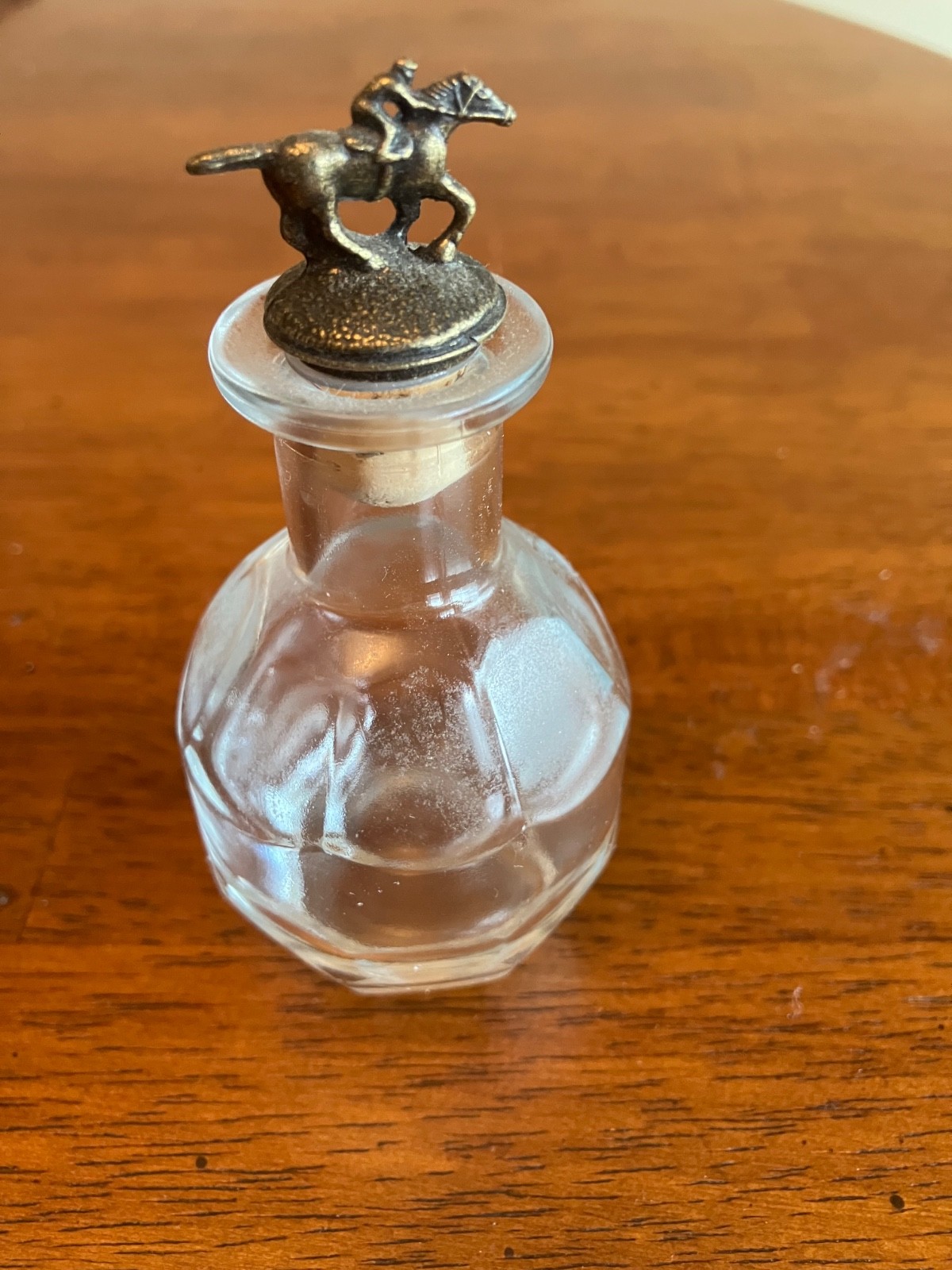 BLANTON'S SINGLE BARRELL BOURBON MINI BOTTLE W/SIGNATURE STOPPER "N"