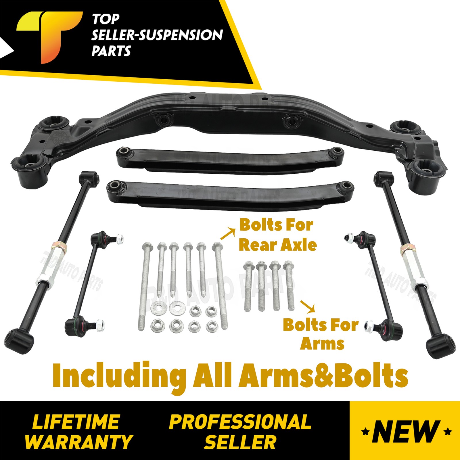 Rear Subframe Crossmember FWD 2WD for Hyundai Tucson Sportage With Control Arms