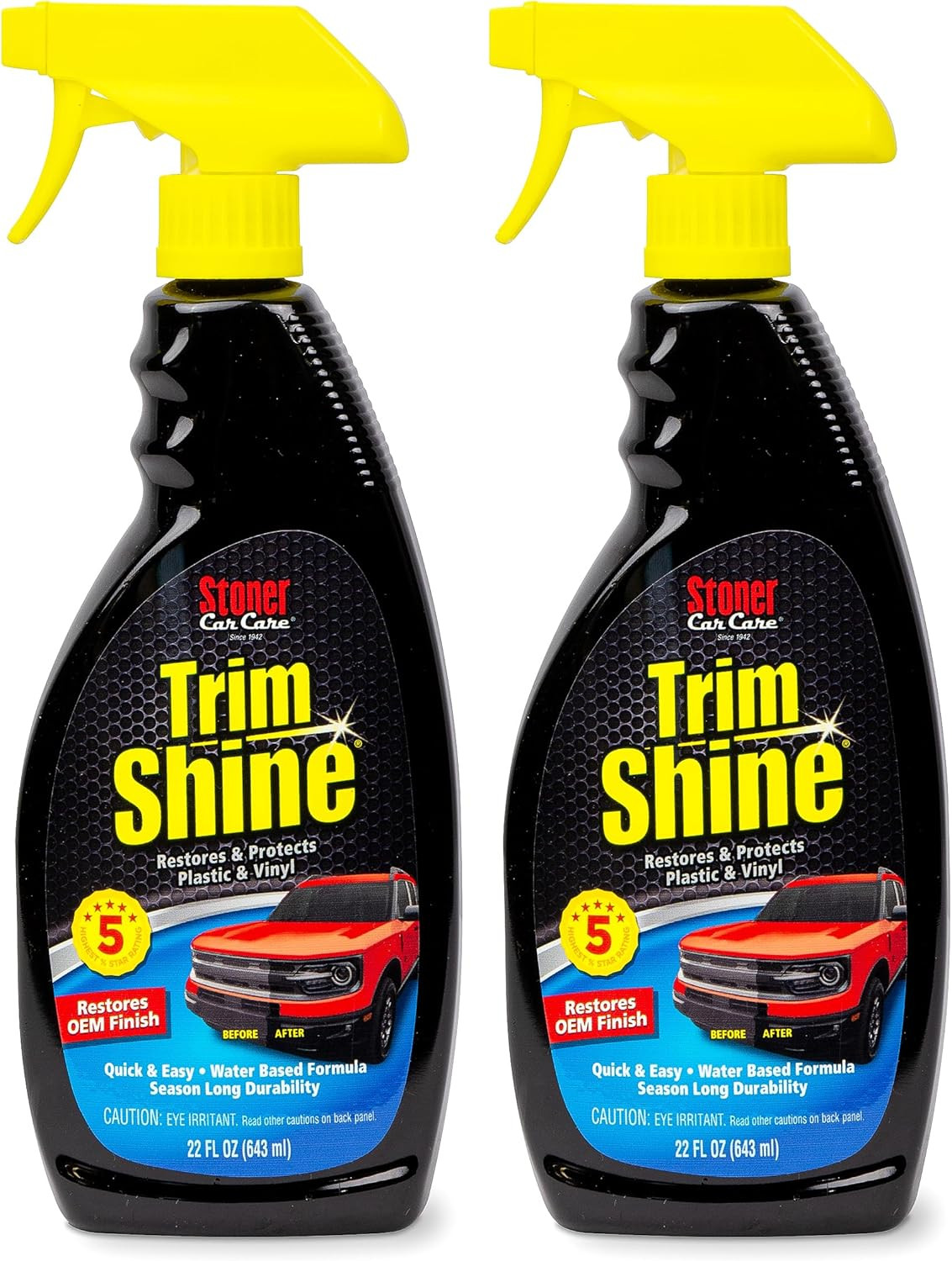 Trim Shine Protectant 22Oz Pack of 2 Restores Uv Protection