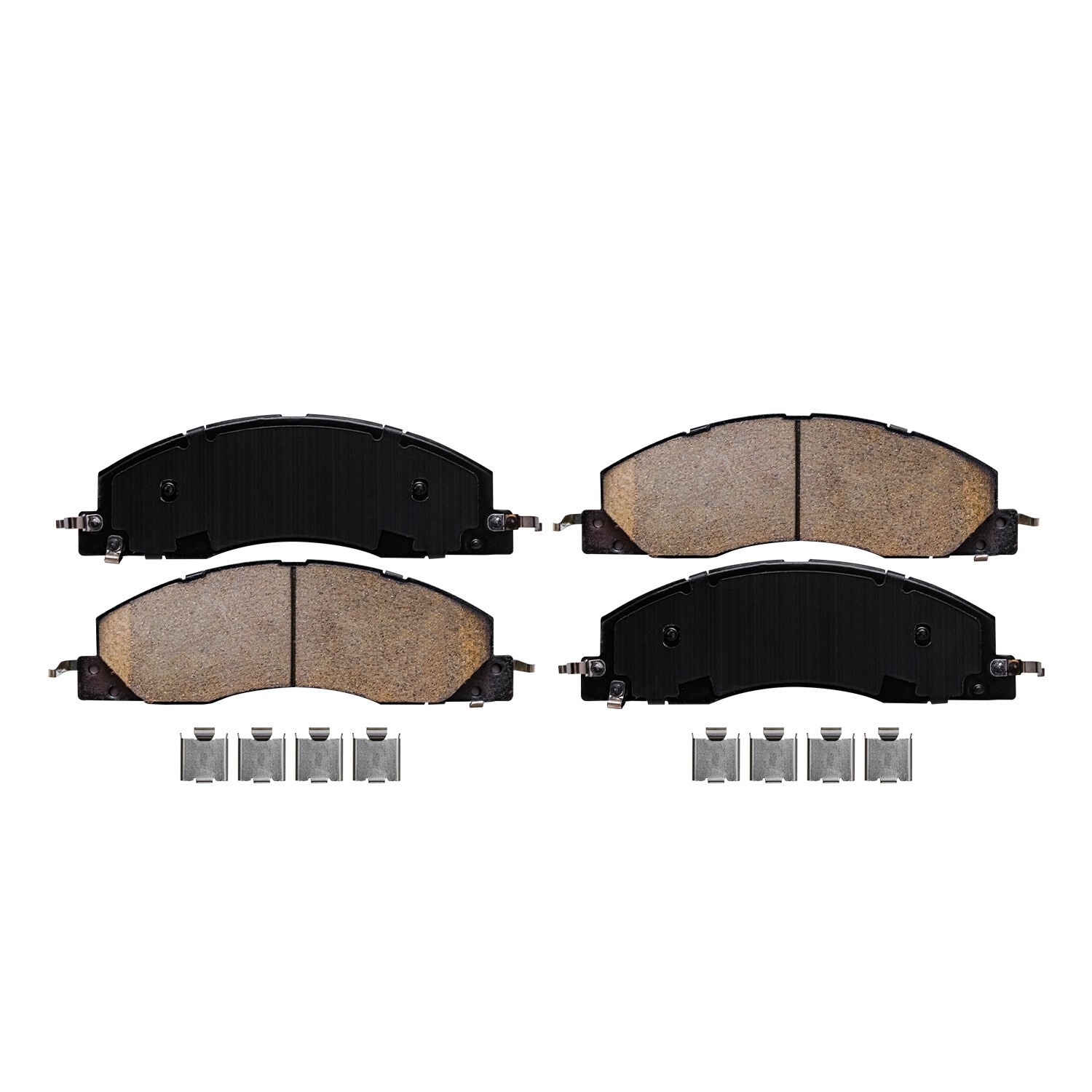 Front Ceramic Brake Pads w/Hardware for 2009 2010 2011 2012 - 2018 Ram2500 3500