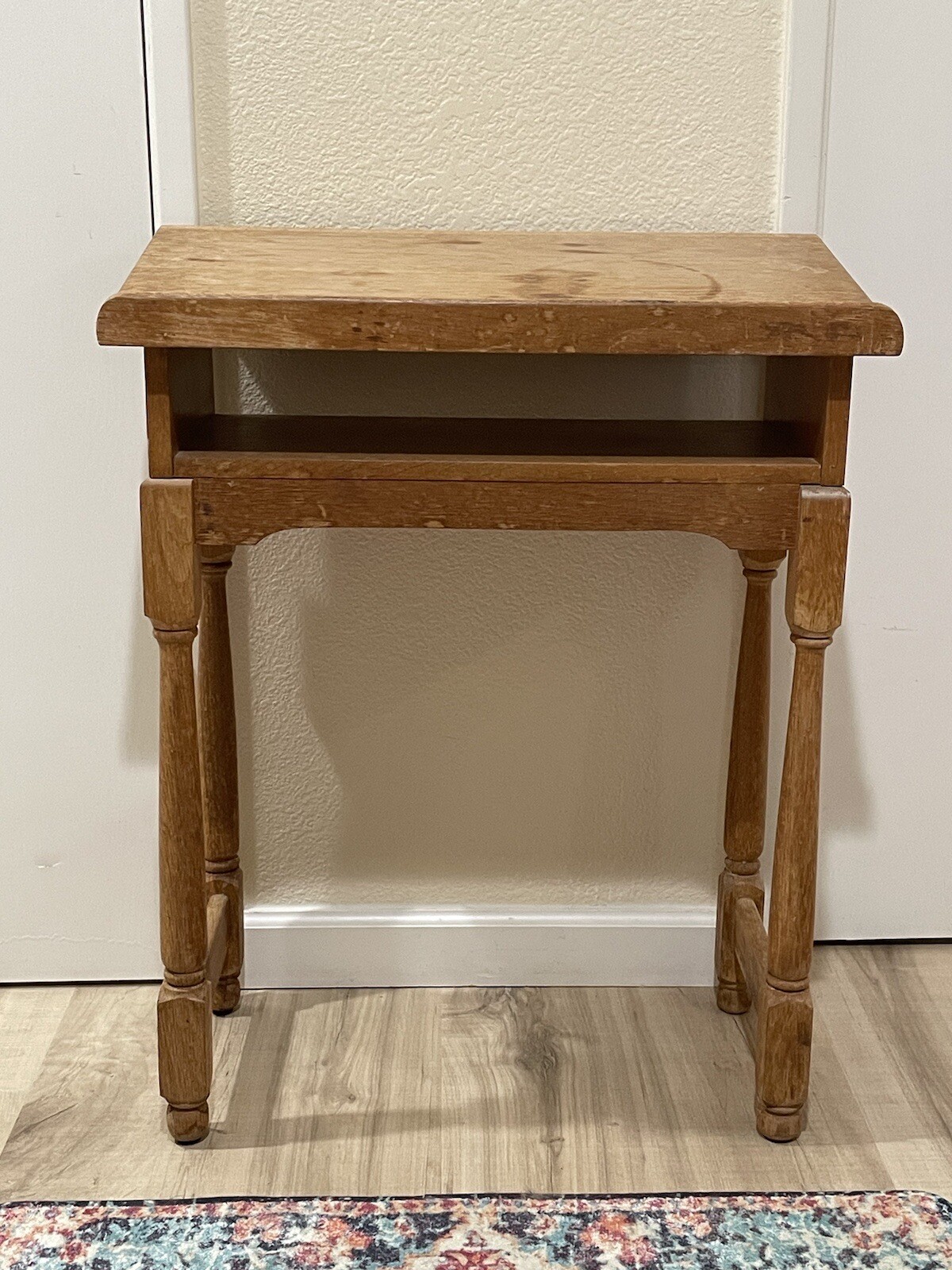 Wood Podium U.S. Army A.L.S.  from Monterey, CA Original 54-S-NL Vintage